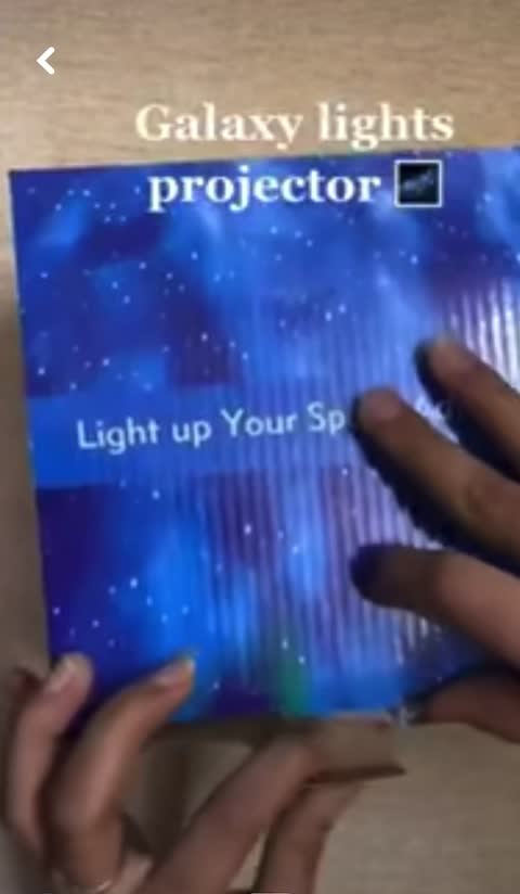 پروژکتور کهکشانی چراغ خواب دو کاره اسپیکر دار بلوتوثی همراه ریموت کنترل و کابل