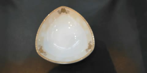 کاسه ماست خوری پیاله چینی پردیس طرح کاژین طلایی 6عددی