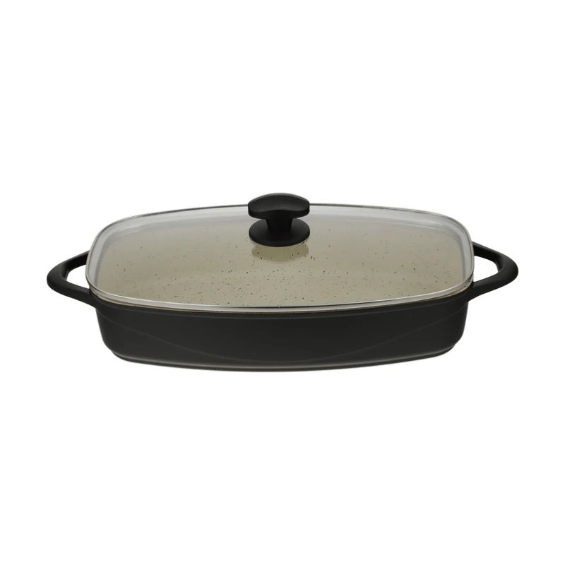 تابه ماهی چدن گرانیتی مخصوص ماهی سایز 40