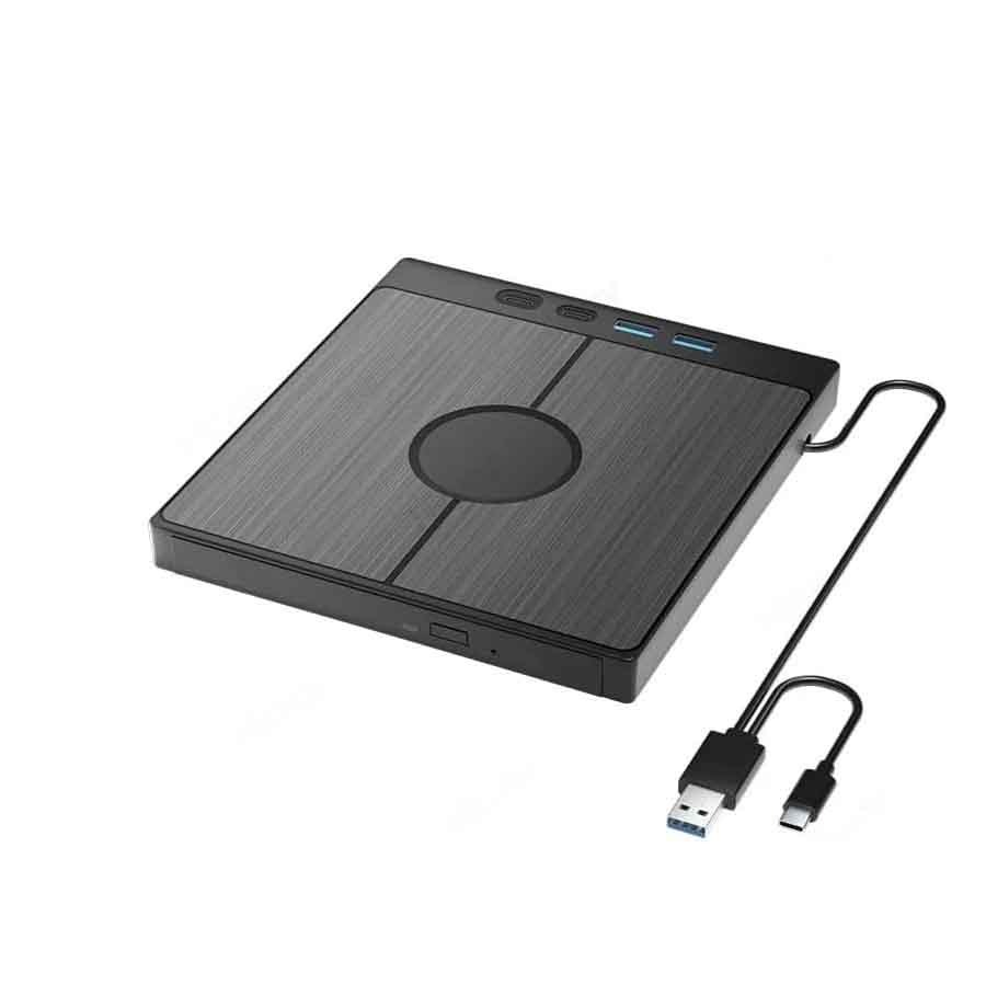 درایو اکسترنال DVD با USB 3.0 و USB-C مدل XD013