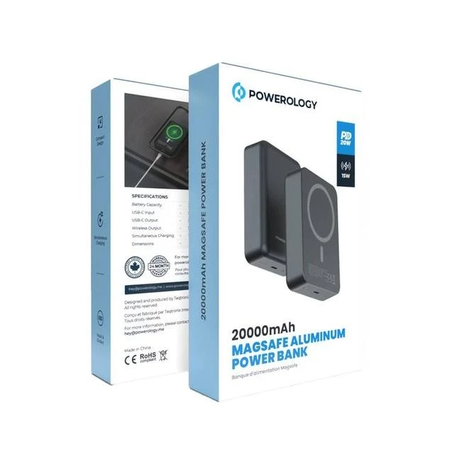 پاوربانک 20000 میلیآمپر Powerology مدل PPBCHA33جدید
