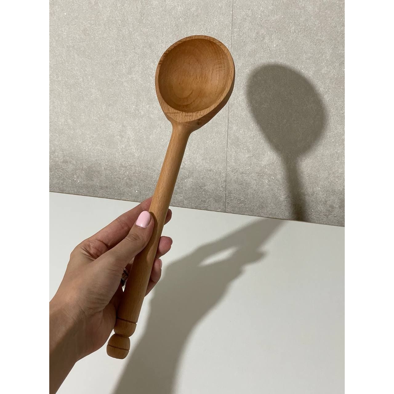 ملاقه چوبی خراطی کوچک 805