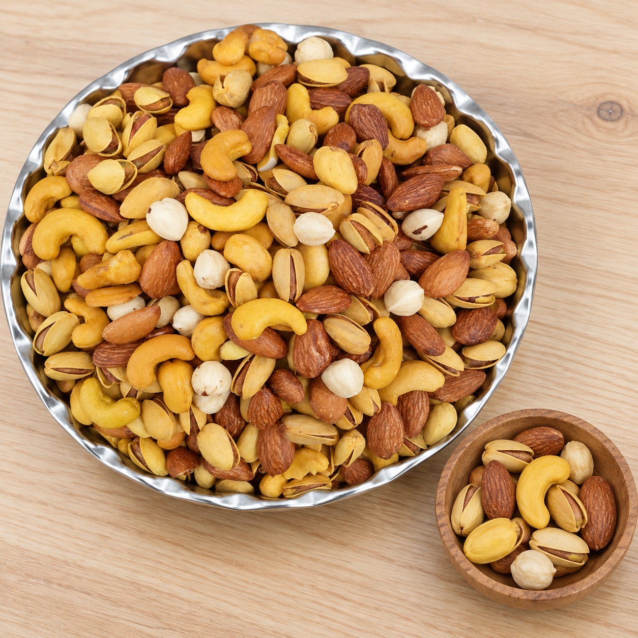 آجیل چهار مغز شور 100 و 1000گرمی