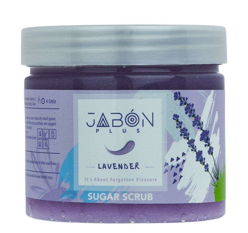 اسکراب شکری لوندر ژبن پلاس 450 گرم