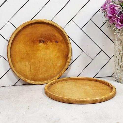 بشقاب گرد ساده سایز 21 چوبی حاذقی (1) ارسال شکستنی و شیشه جات فقط با باربری با بیمهجدید
