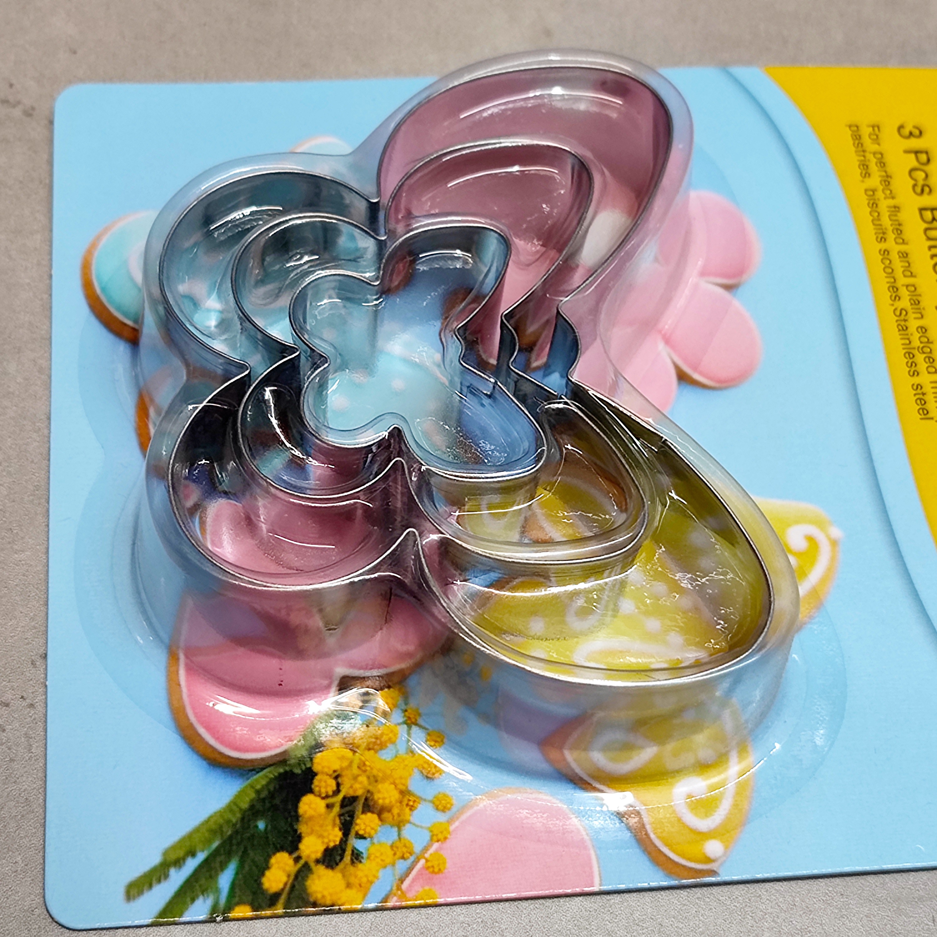 کاتر پروانه ای بسته 3 عددیجدید