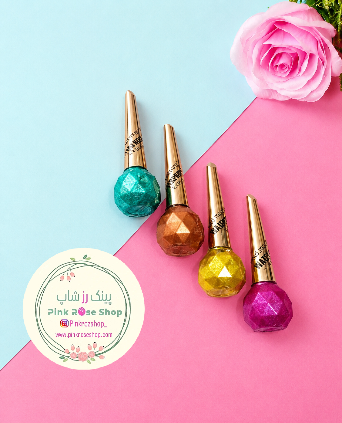 خط چشم مویی شاین رنگی (پس کرایه)