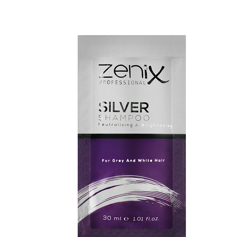 شامپو مراقبت از مو زنیکس Zenix مدل Silver ساشه ای 30 میل - ترکیهجدید