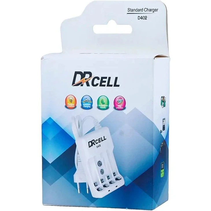 شارژر باتری 4 تایی DRCELL درسل مدل D402جدید