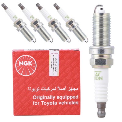 شمع پایه بلند جعبه قرمز NGK LFR6C-11 چهار عددی