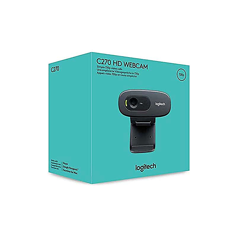 وب کم HD لاجیتک مدل C270 ا Logitech C270 HD Webcam کد 0159