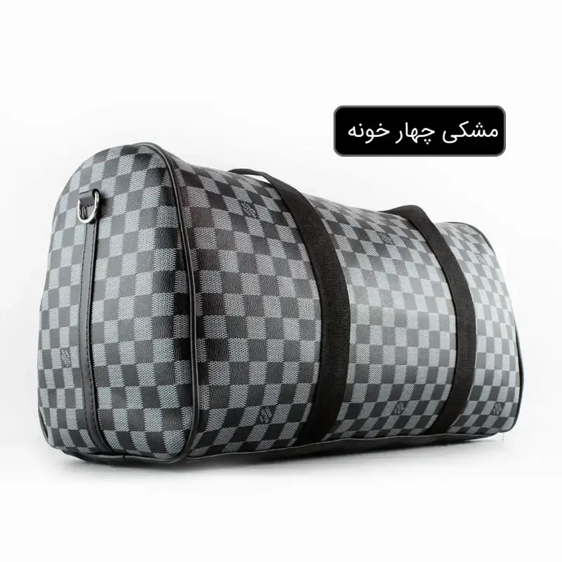 ساک ورزشی اسپرت چرم مصنوعی بند بلند ابعاد 50 در 18 در 30 سانتیمترجدید