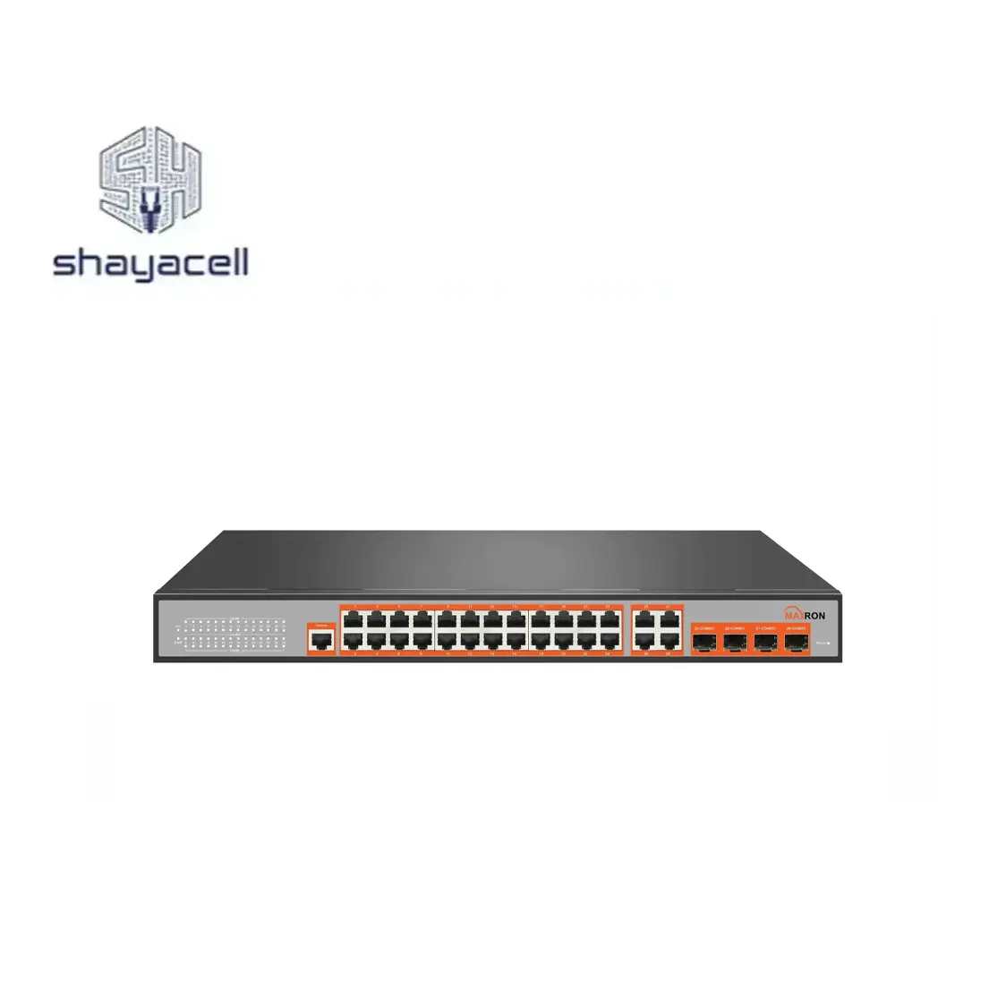 سوئیچ 24 پورت مکسرون مدل MSW-5424GCP-400Iجدید