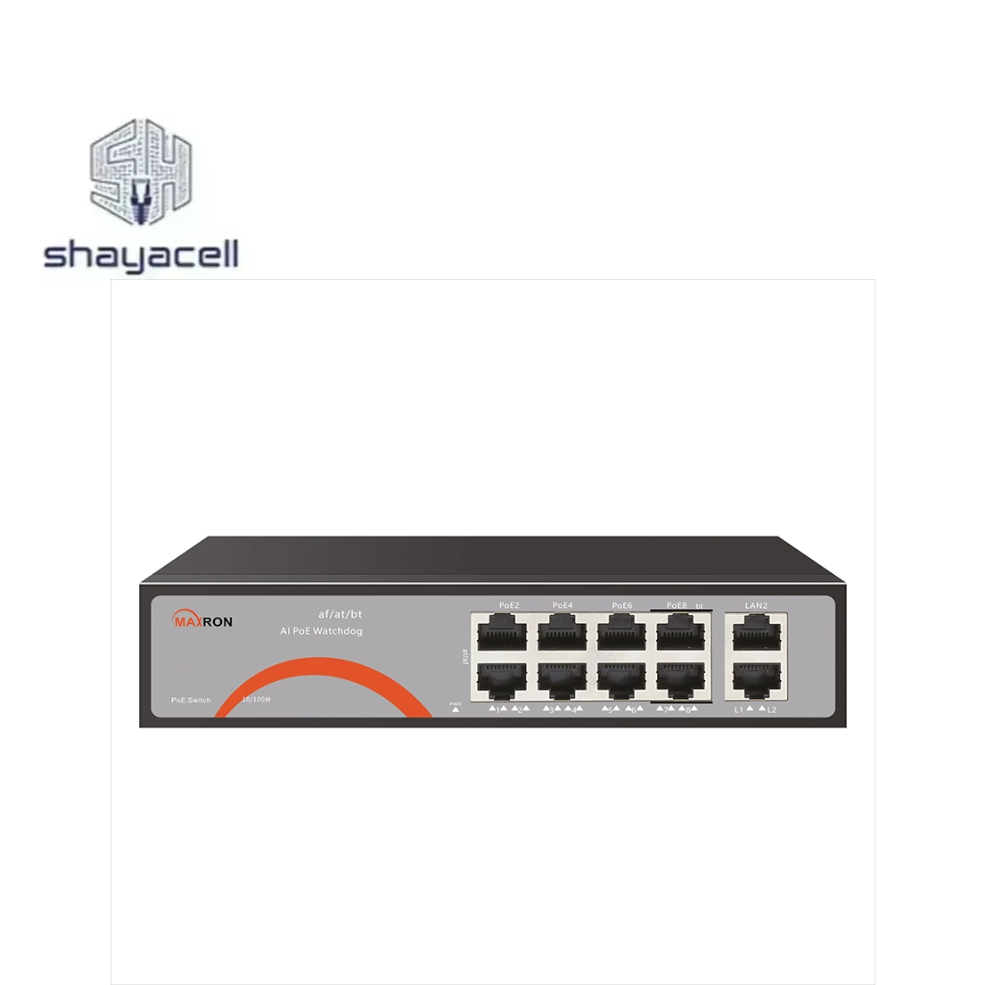 سوئیچ 8 پورت مکسرون مدل MSW-3008FP-2FL-120I-V2جدید