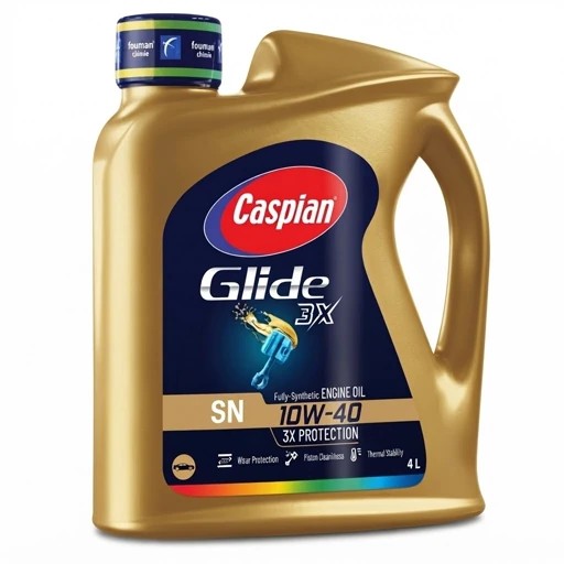 روغن موتور 10W40 SN کاسپین 4 لیتری جدید