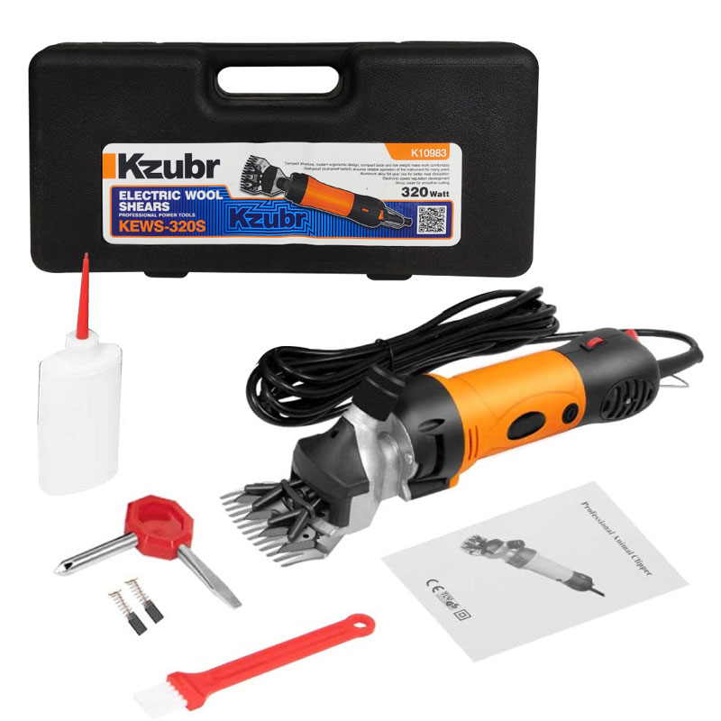 پشم زن برقی 320 وات زوبر مدل kzubr-320W