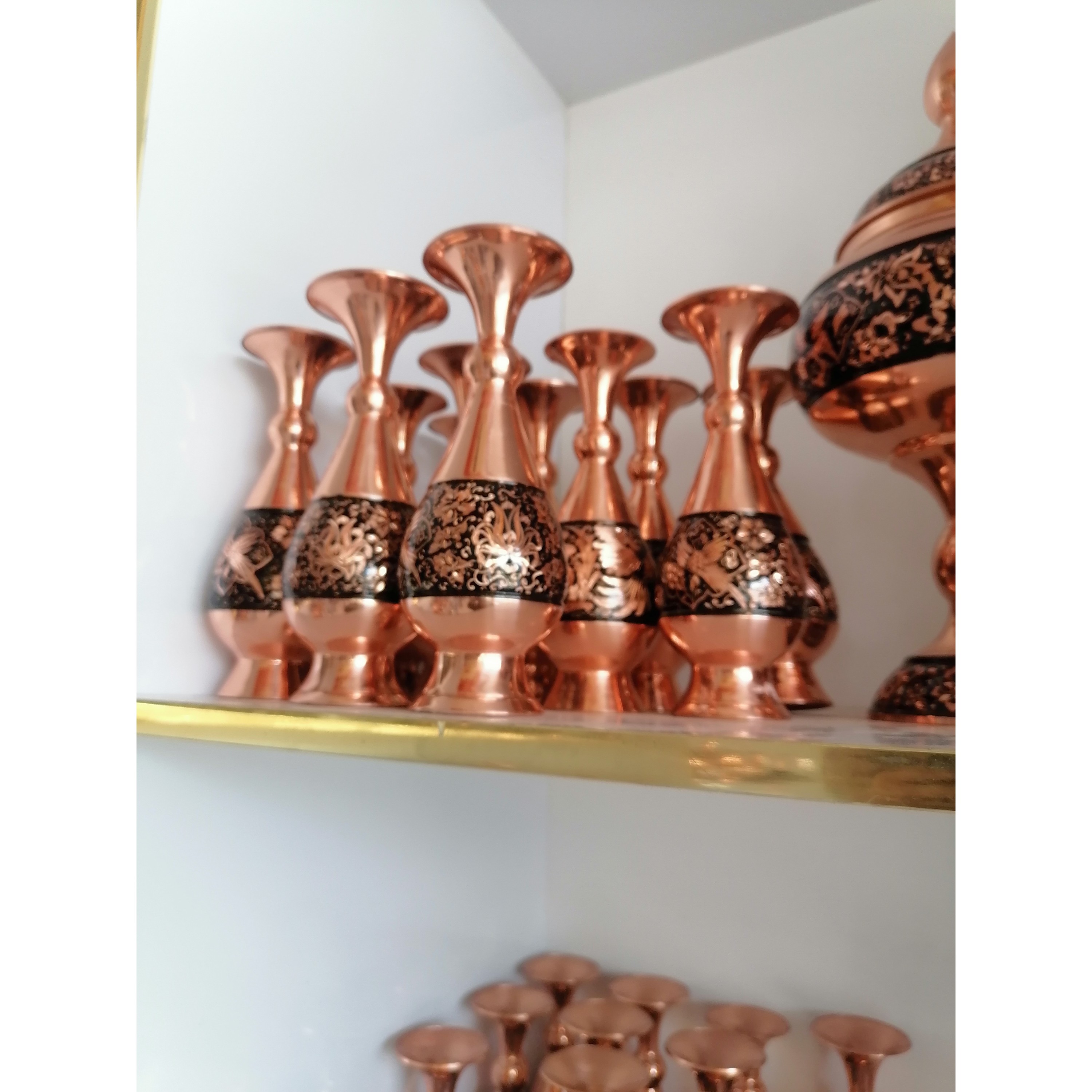 گلدان 20سانتی الماس تراش 