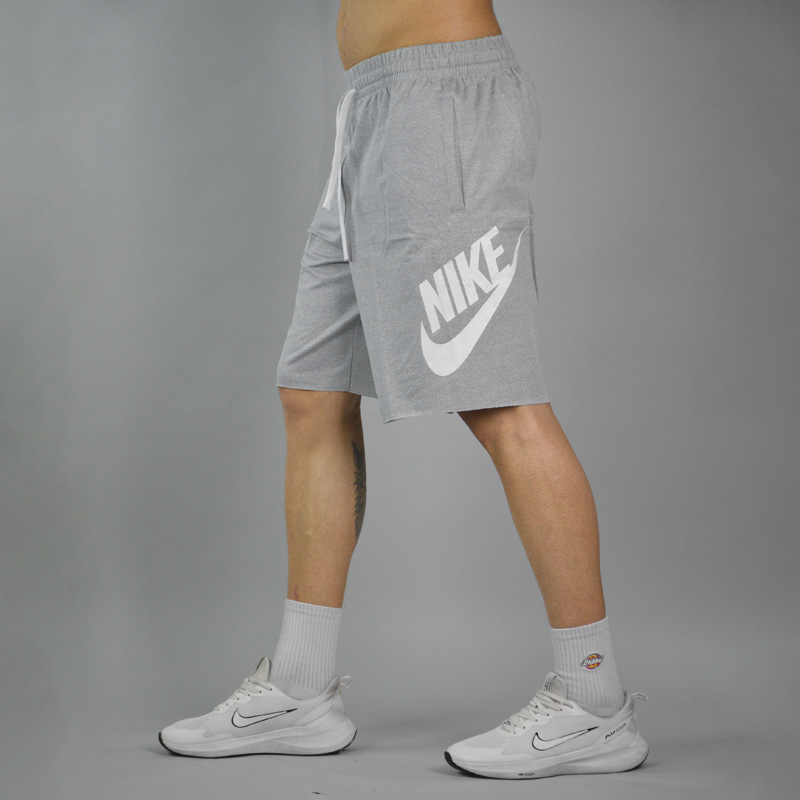 شلوارک ورزشی مردانه نایک مدل DRI FIT-4240 طوسی روشن