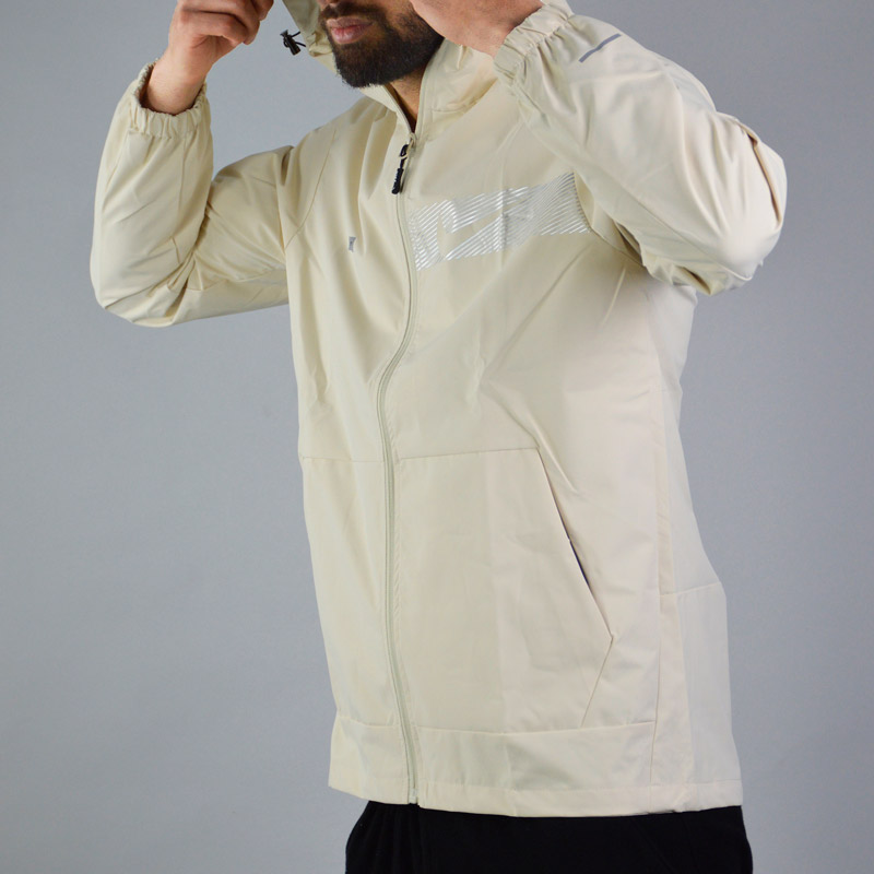 سویشرت بادگیر اسپرت نایک مدل Dri Fit-H00718 شیری