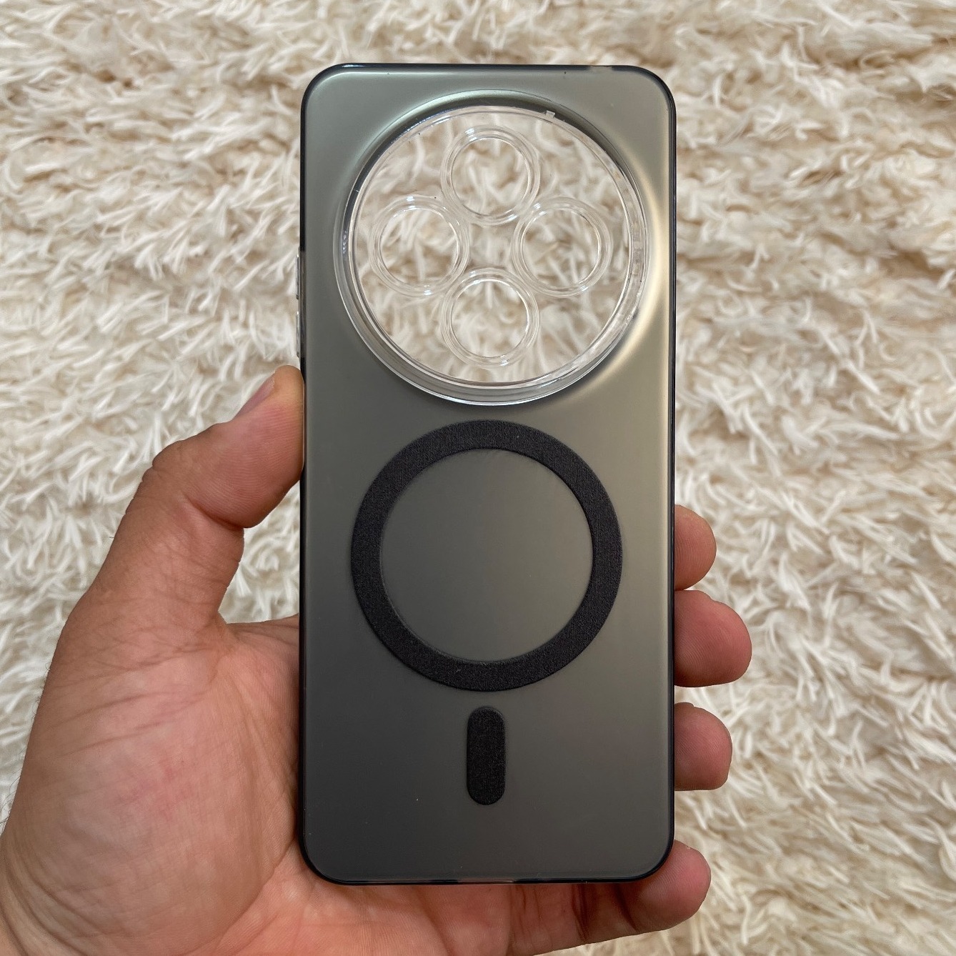 قاب گوشی تیتانیومی شیائومی Redmi 14c گارد Poco c75 قاب Redmi14c کاور poco c75 گارد پوکو C75 کاور ردمی 14 سی پوکو سی 75