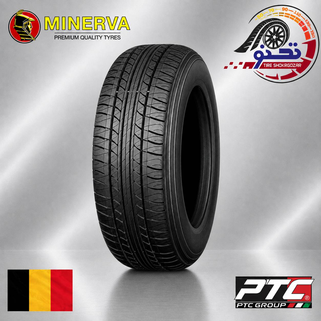تایر 205/60R14 مینروا بلژیک ساخت چینجدید