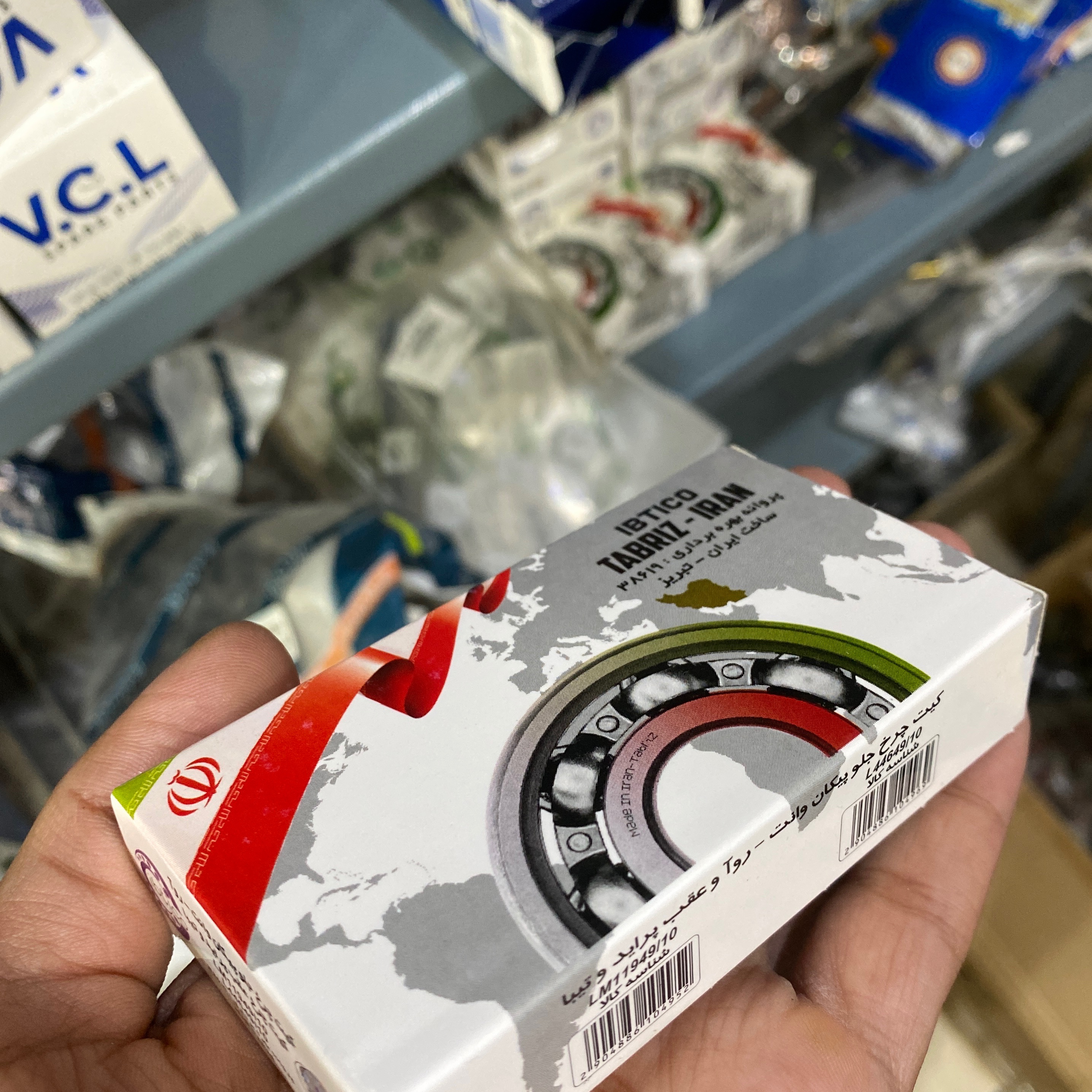 بلبرینگ چرخ عقب پراید تیبا ساینا 