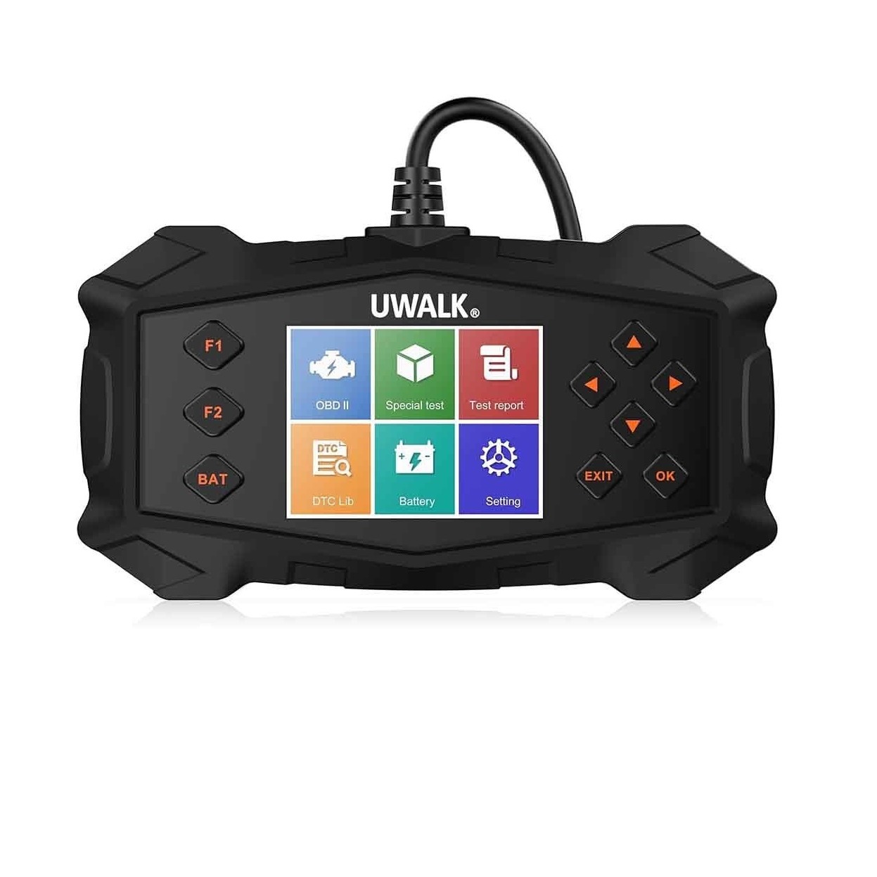 دستگاه دیاگ خودرو OBD2 با نمایشگر رنگی