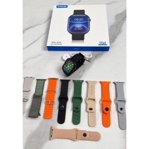 ساعت هوشمند WS-X21 با 10 بند جذاب(ارسال رایگان)جدید