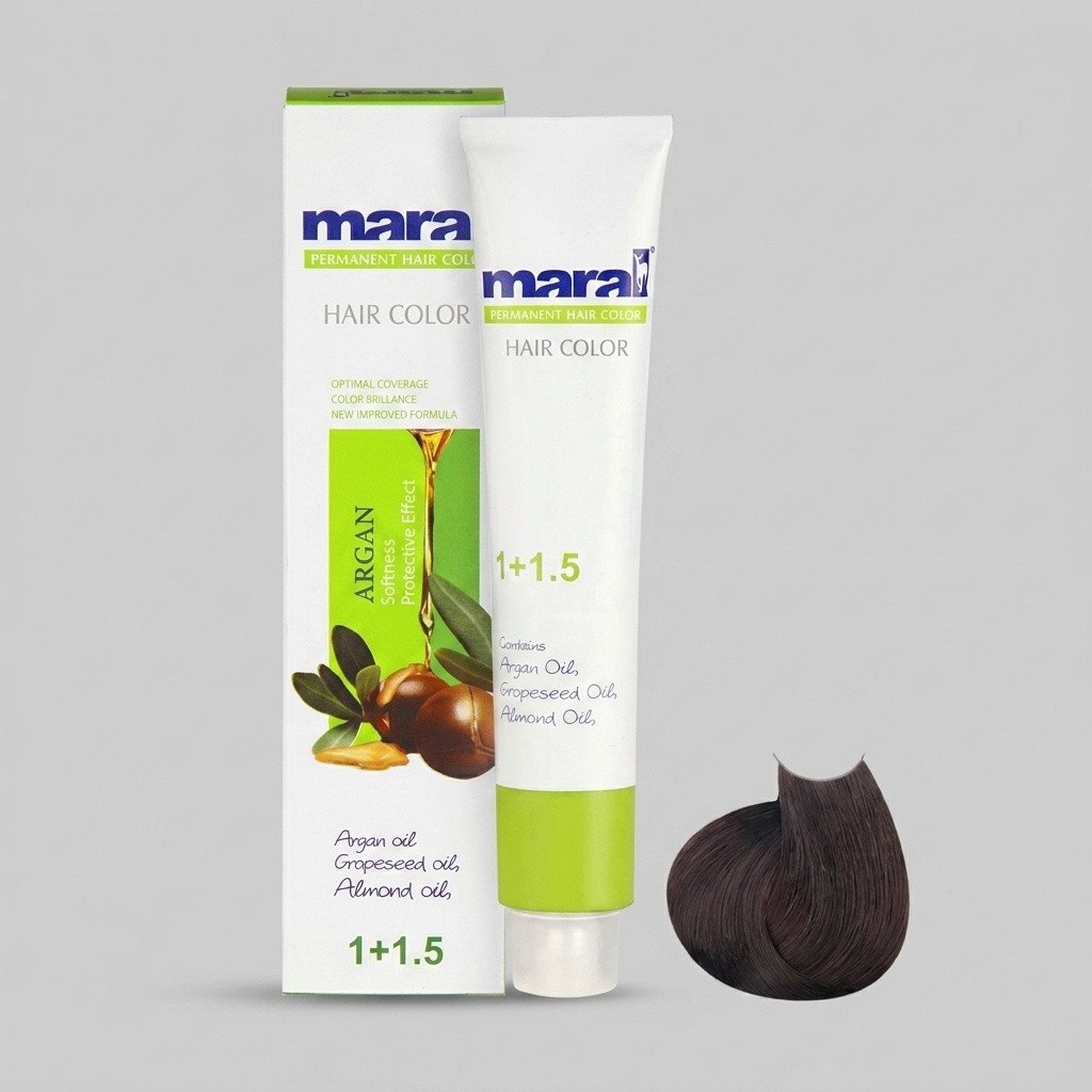 رنگ مو مارال سری طبیعی مدل قهوه ای تیره شماره 3.0