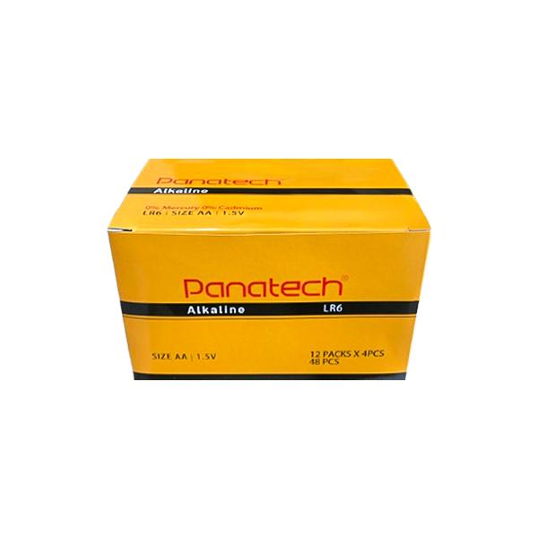 باتری قلمی آلکالاین پاناتک (Panatech) مدل AA - بسته ۴ عددیجدید