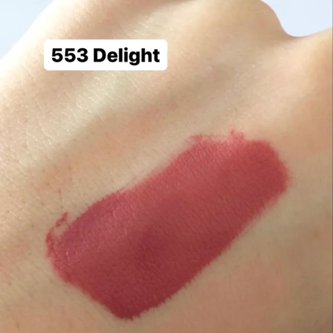 رژ لب مایع بیولیس Beaulis اورجینال مات سری Zip it رنگ 553 Delight