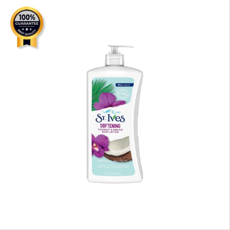 لوسیون نرم کننده سنت ایوز Stives اورجینال مدل گل ارکیده و نارگیل حجم 621 میل