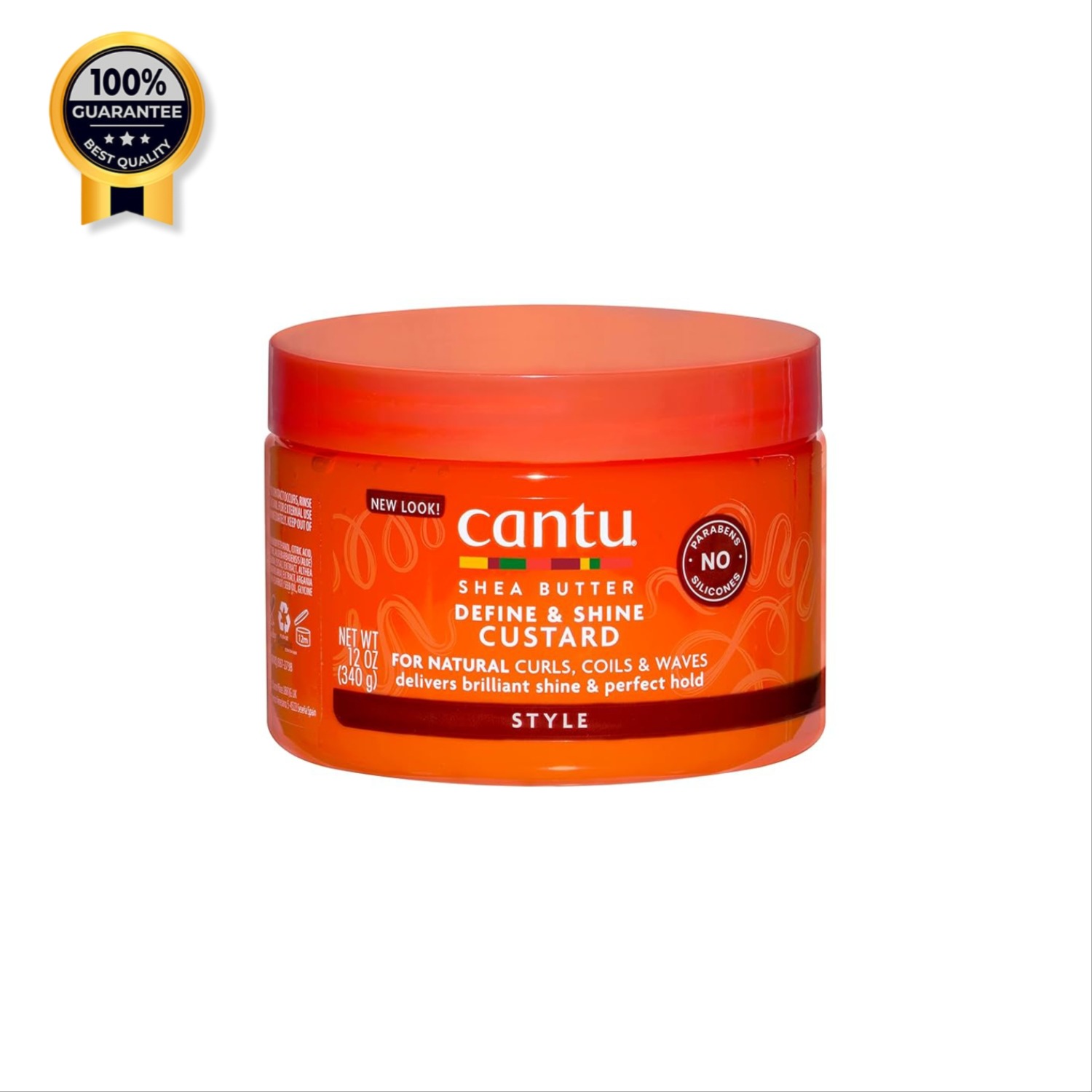 ماسک مو حالت دهنده مو فر شی باتر کانتو Cantu اورجینال سری استایل Style حجم 340 گرمجدید