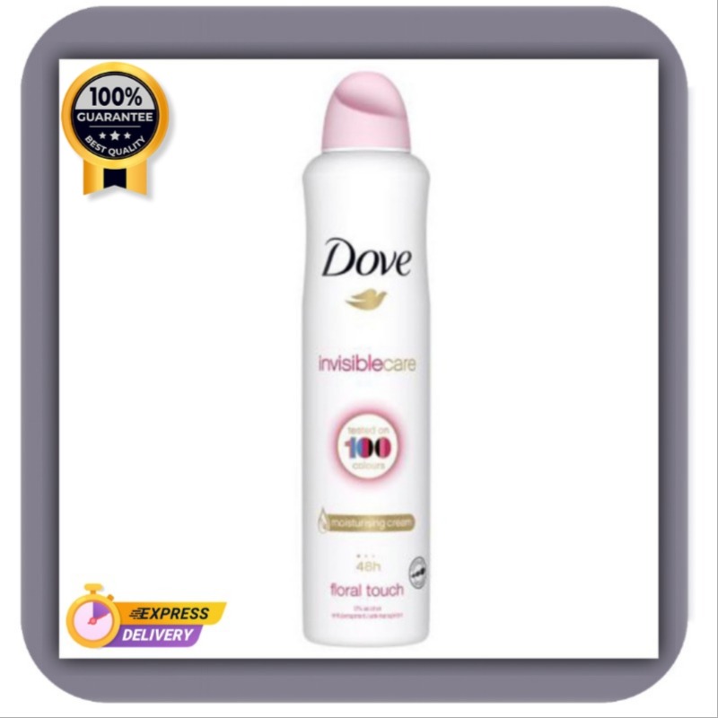 اسپری ضدتعریق زنانه داو Dove اورجینال invisible care مدل floral touch حجم 250 میل