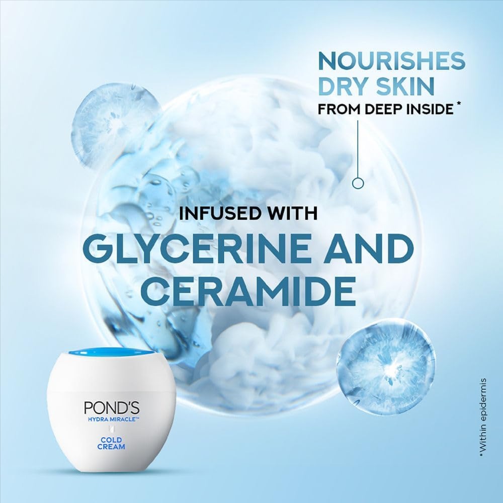 کرم مرطوب کننده پوندز ponds اورجینال کلد کرم Cold cream حجم 6 میل