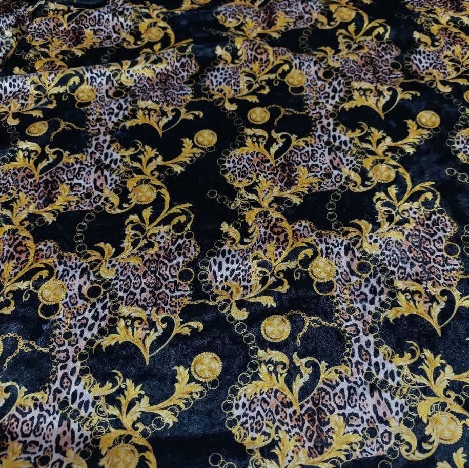 مخمل کره ای طرح دار/مهر405جدید