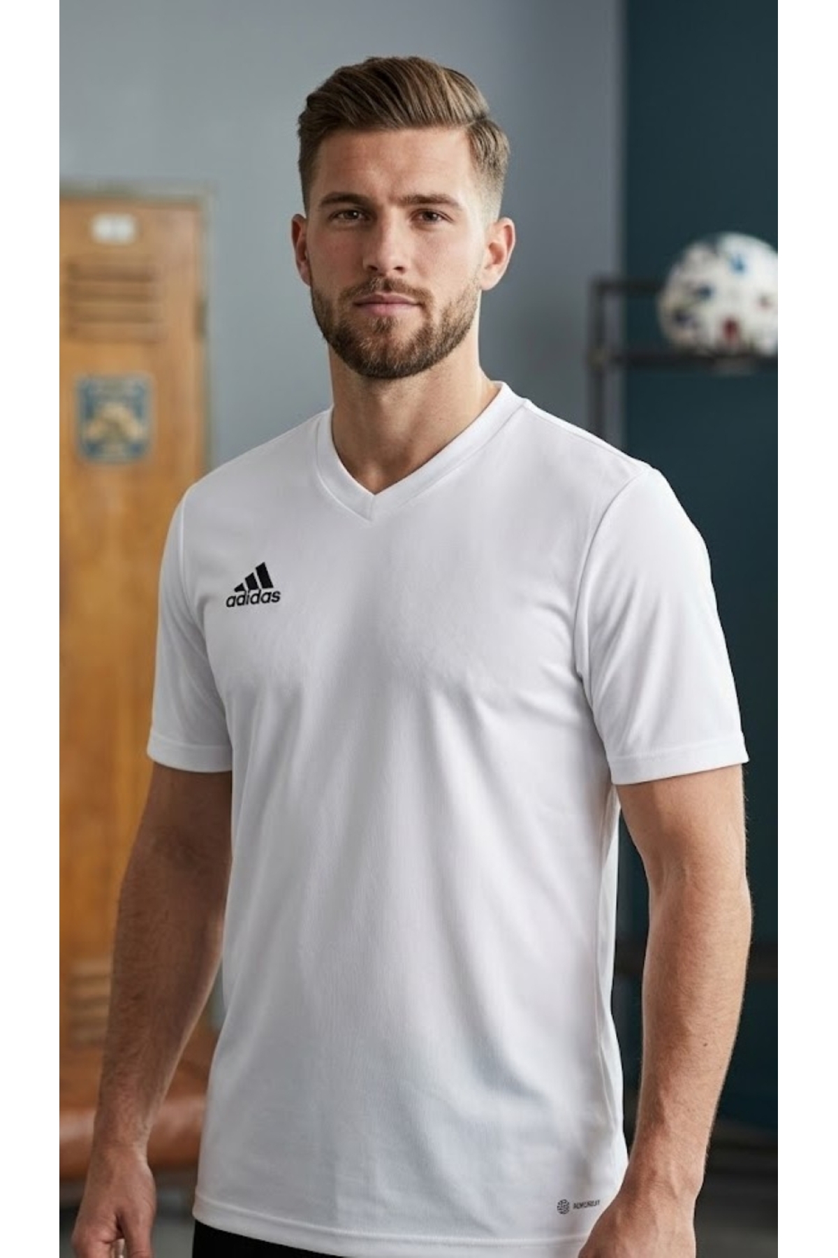 تی شرت نخی مردانه Essentials Badge of Sport آدیداسجدید