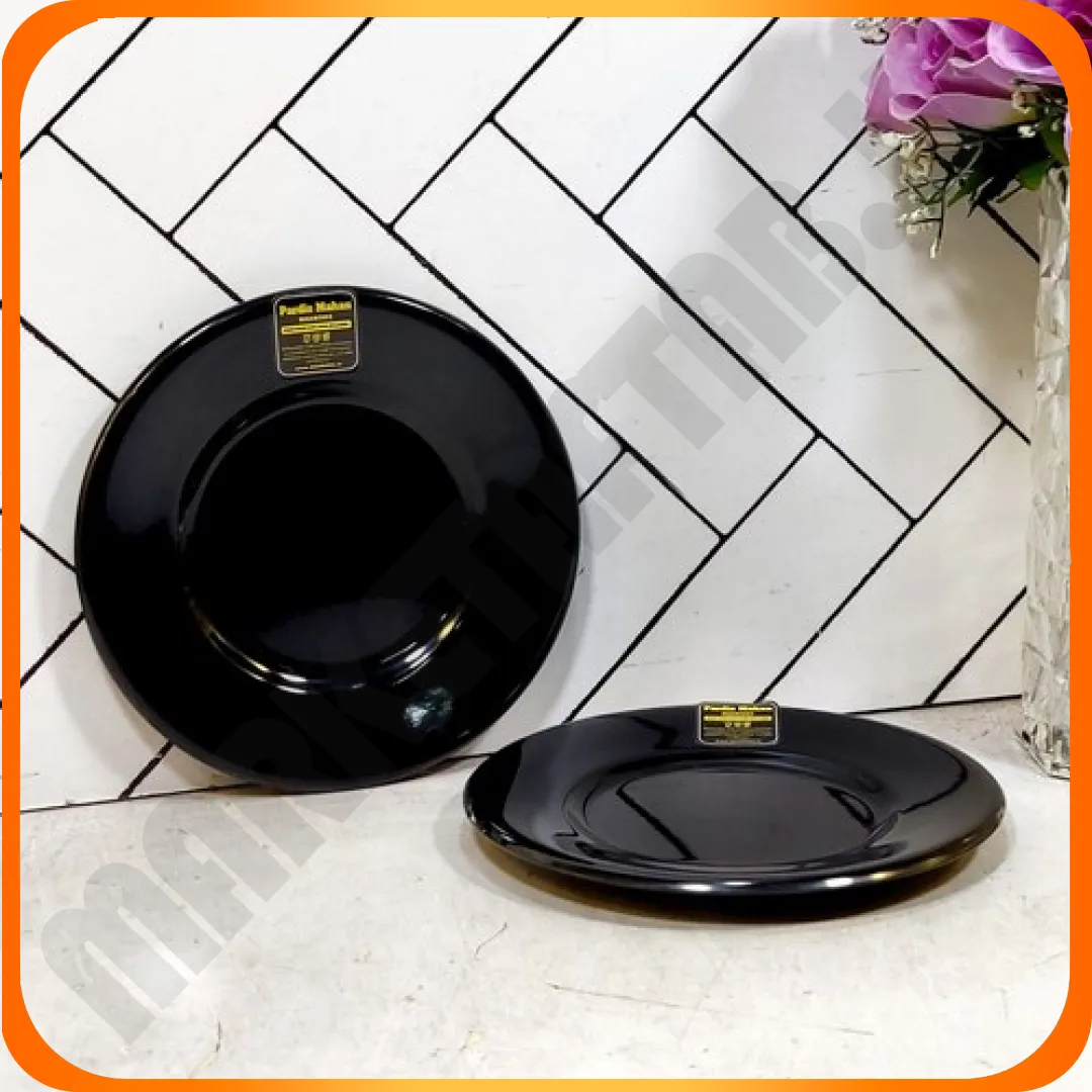 پیش دستی کوچک مشکی ملامین پردیس ماهان