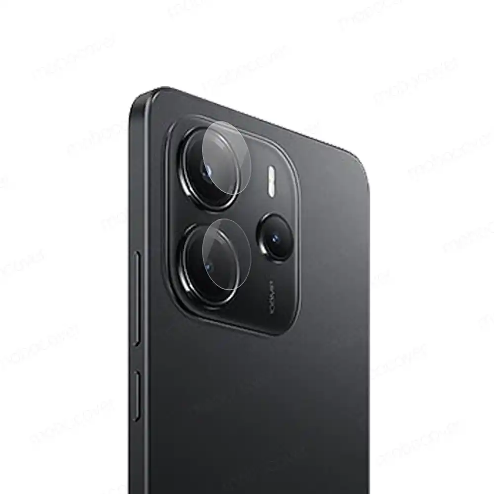 گلس محافظ لنز دوربین گوشی Xiaomi Redmi Note 14 4G / شیائومی ردمی نوت 14 4 جی