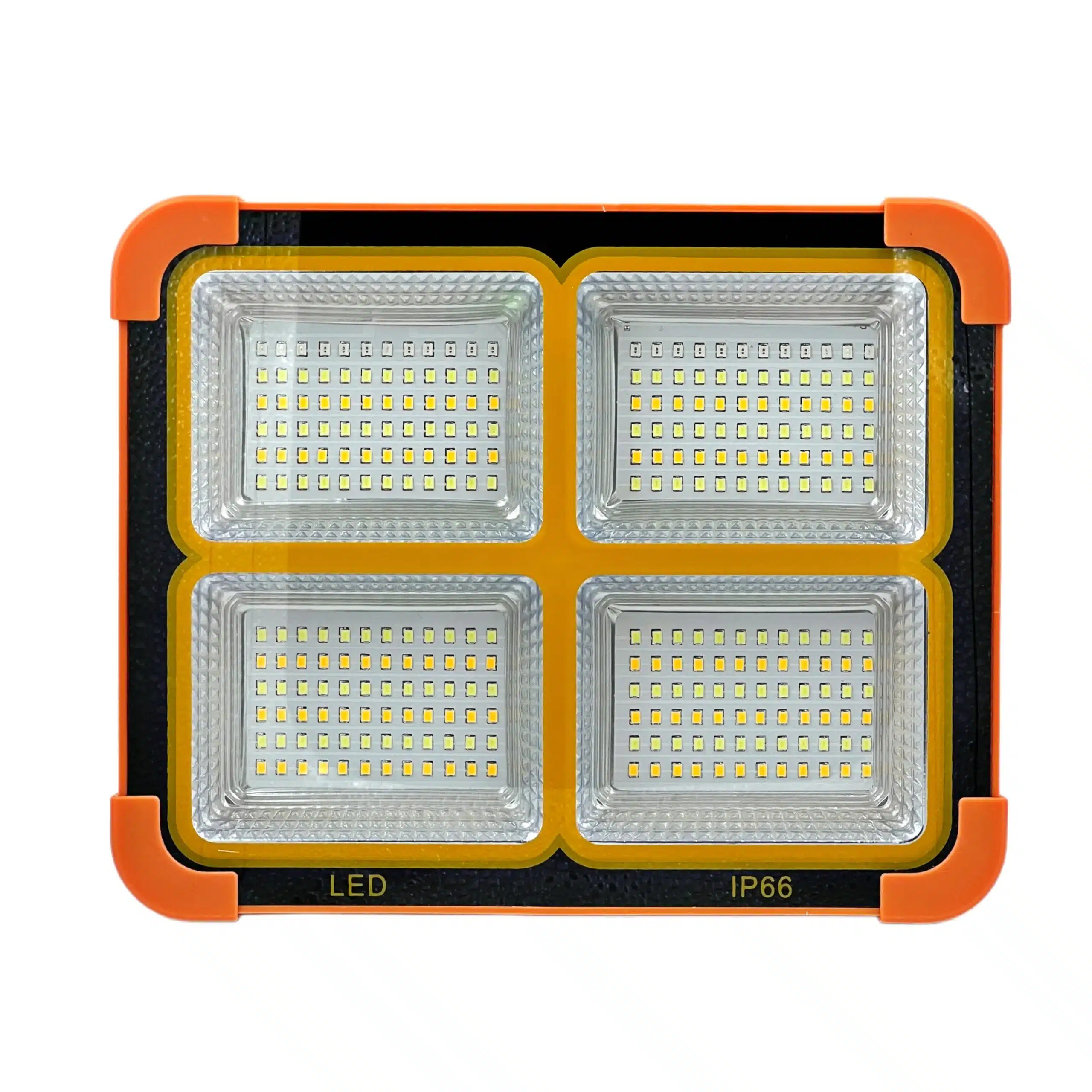 پروژکتور شارژی خورشیدی solar light مدل IP66 چهار پنلی