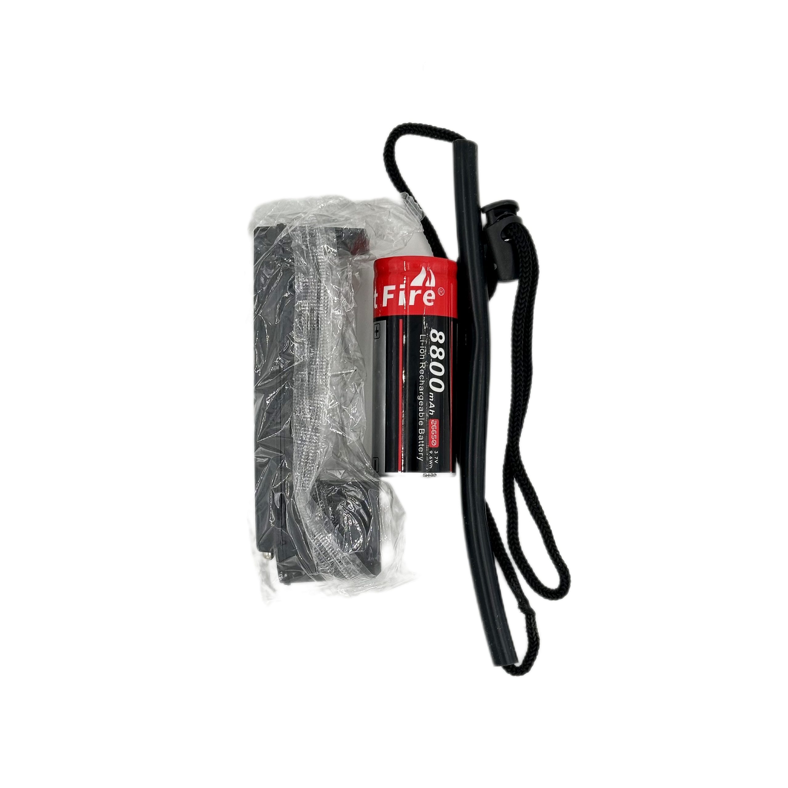 چراغقوه تخصصی غواصی و ماهیگیری مدل A21 (ظرفیت باتری 8800 میلیآمپر)