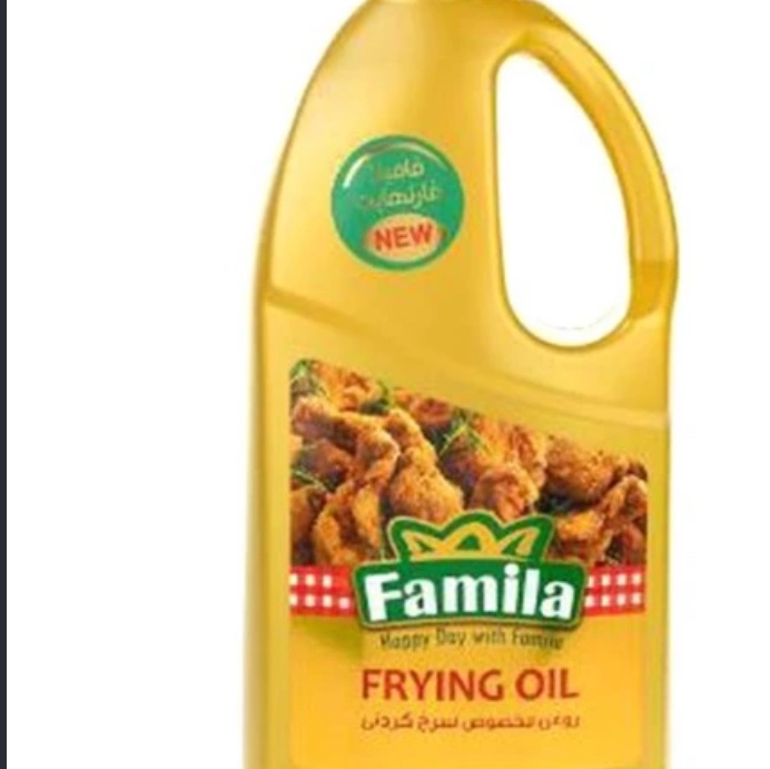 روغن سرخ کردنی2عدد هر عدد فامیلا 2200 گرم (2500لیتری)