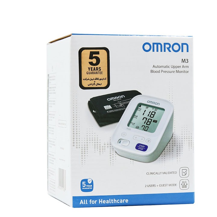 فشارسنج بازویی دیجیتال امرون (omron) مدل M3جدید