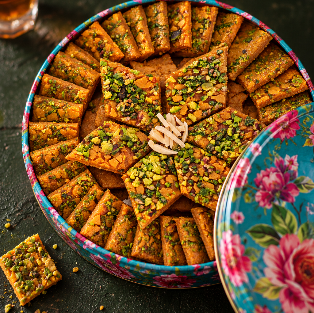 سوهان مخلوط باقلوایی