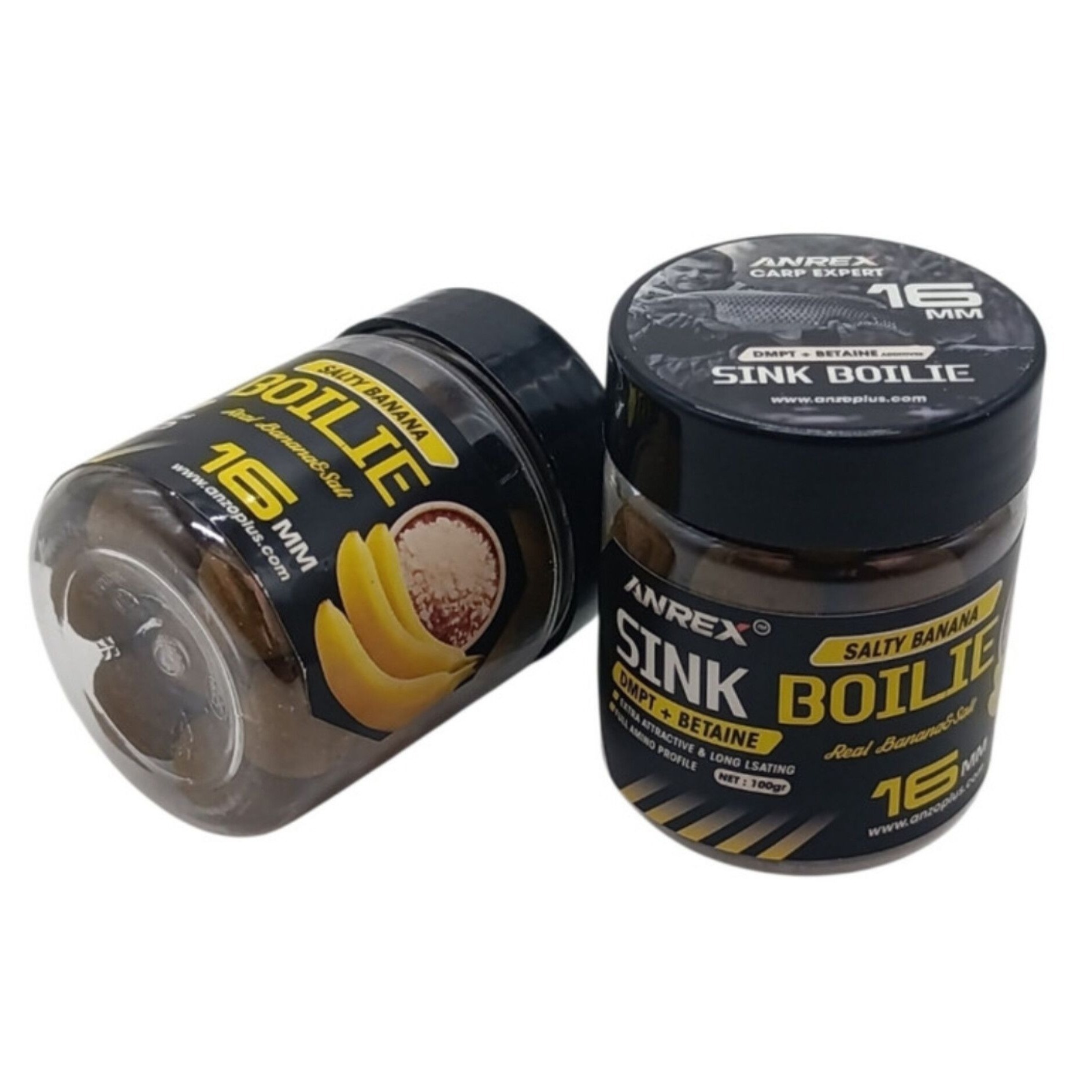 طعمه ماهیگیری بویله سینک موز شور 16mm برند ANREXجدید