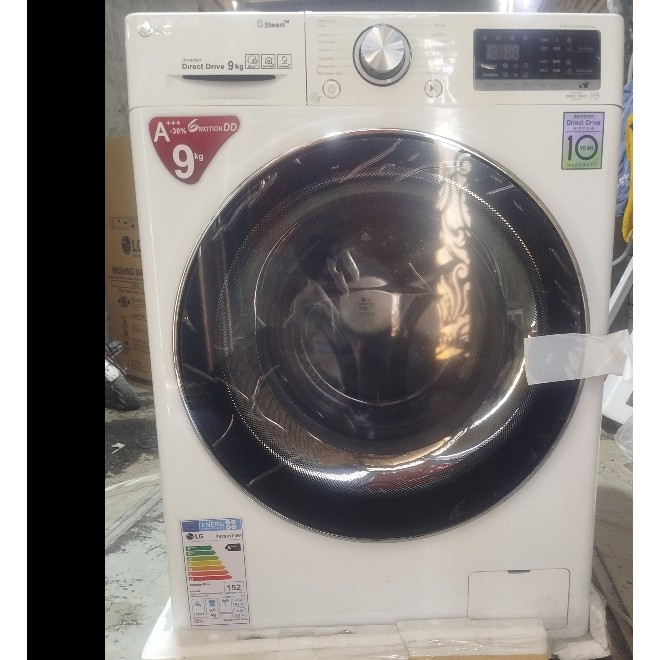 ماشین لباسشویی 9 کیلو (اینورتر گیربکسی) 1400 دور بخارشور