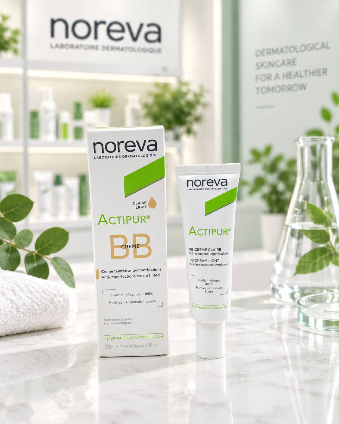 بی بی کرم اکتیپور نوروا Noreva Actipur BB Cream