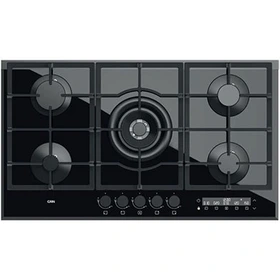 اجاق گاز شیشه ای کن مدل GT502 مشکی ارسال از تهران