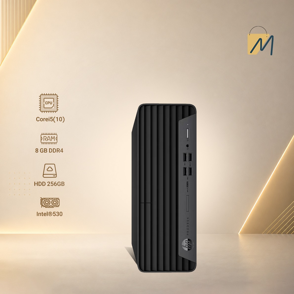 مینی کیس اچ پی نسل 10 مدل G7 i5(10)/8/256جدید