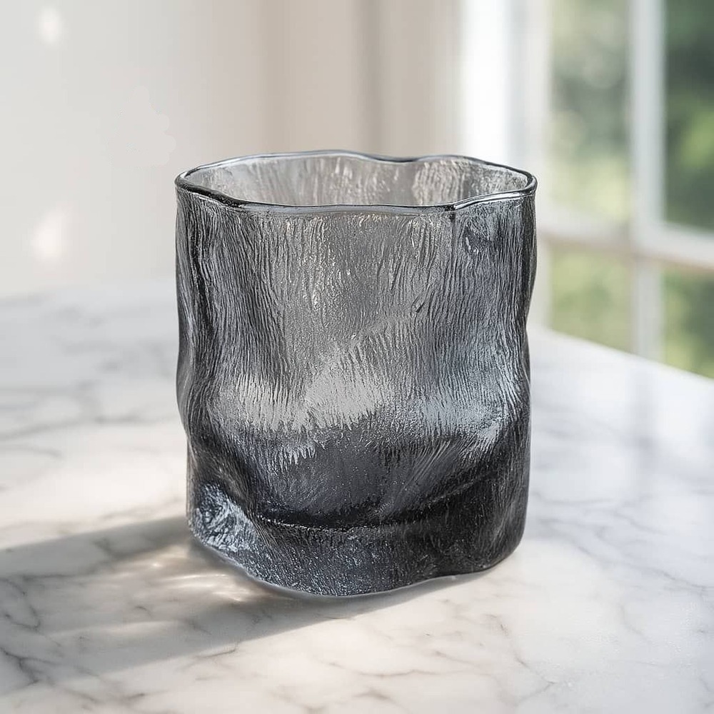 نیم لیوان مچاله مدل یخی دودی وارداتی کد 4-5012